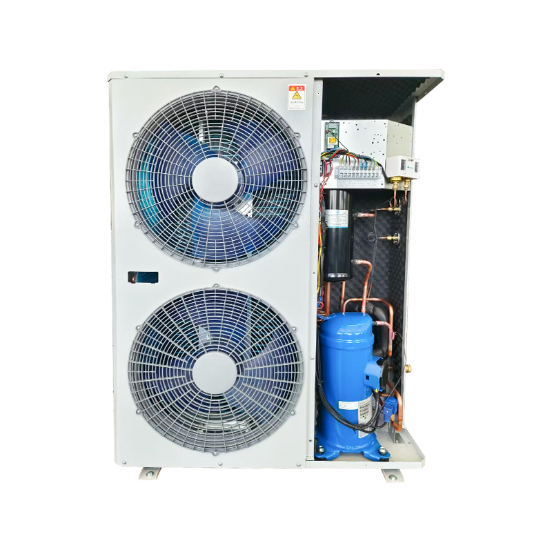 サイドエアアウトレットコンデンシングユニット(パナソニック製コンプレッサー使用) 3-12HP